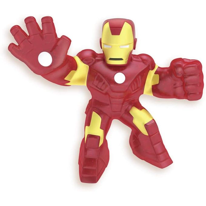 Goo Jit Zu Marvel - Pack com 1 Figura - Homem de Ferro - Sunny - SUNNY