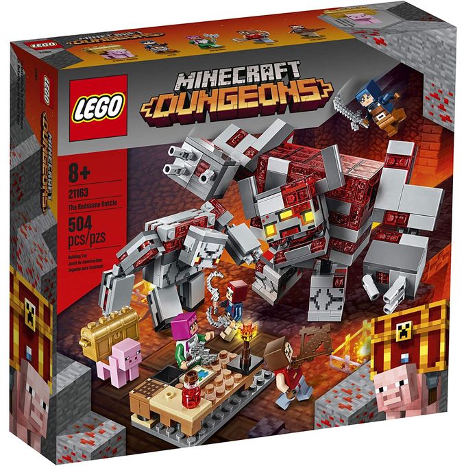 21163 Lego Minecraft Dungeons - o Combate de Redstone - LEGO