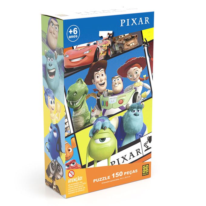 Quebra-Cabeça 150 Peças - Pixar - Grow - GROW