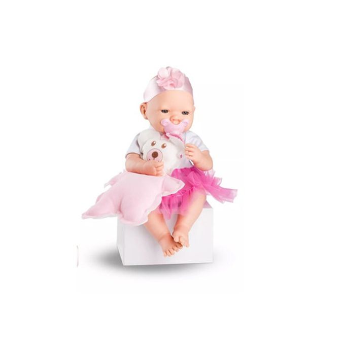 Boneca Bebezinho Real Pink - Roma - ROMA JENSEN