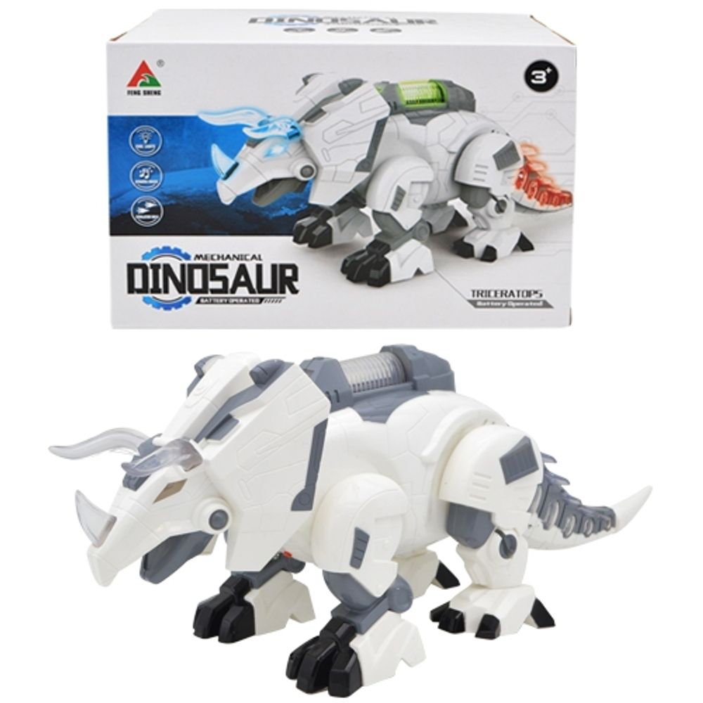 Kit Dino Robô Dinossauro de Montar com Chave 3 em 1 Toyng