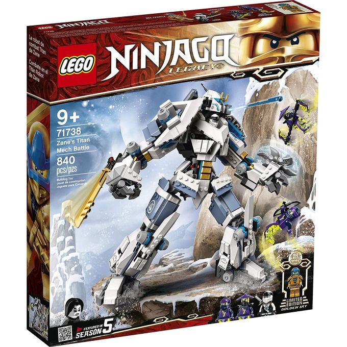 71738 Lego Ninjago - o Combate do Rob Tit de Zane - LEGO