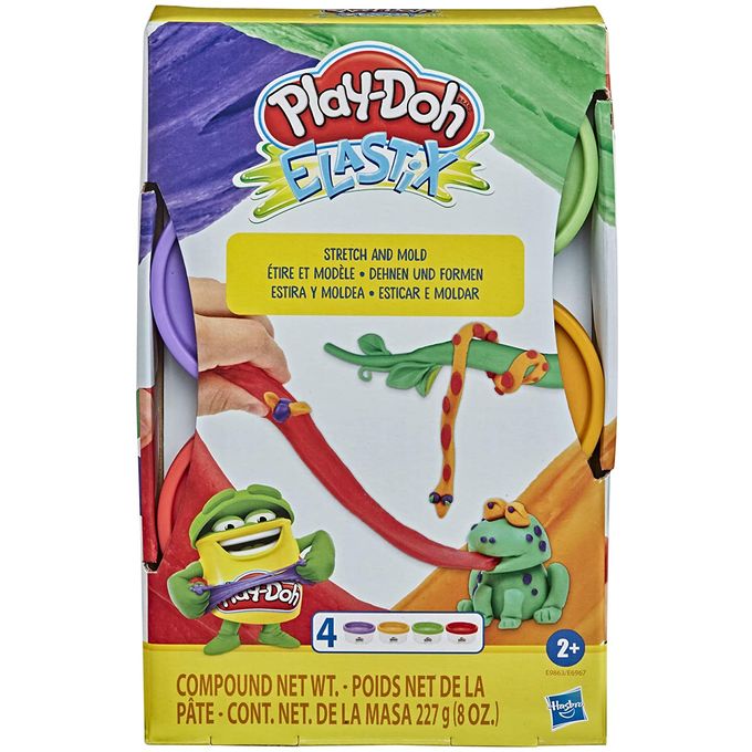 Massinha Play-Doh Elastix - Esticar e Moldar E9863 - Hasbro - HASBRO