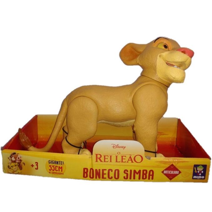 Boneco Simba Gigante - o Rei Leão - Mimo Toys - MIMO