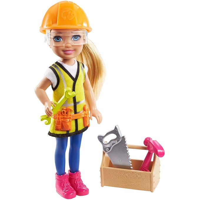 Boneca Barbie - Chelsea Profisses - Construtora Gtn87 - MATTEL