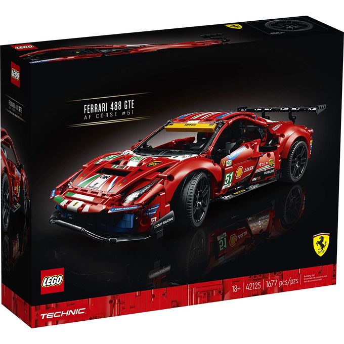 42125 Lego Technic - Ferrari 488 Gte Af Corse #51 - LEGO