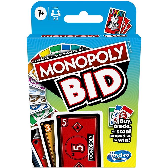 Jogo Monopoly Bid F1699 - Hasbro - HASBRO