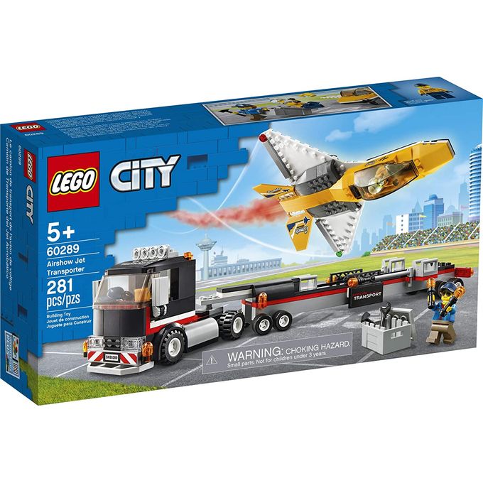 60289 Lego City - Transportador de Avião de Acrobacias Aéreas - LEGO
