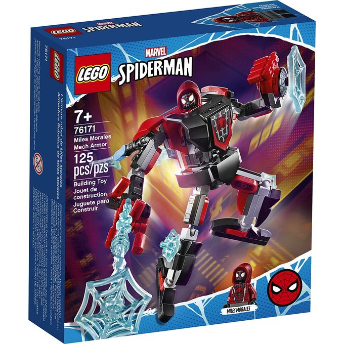76171 Lego Super Heroes Homem Aranha - Armadura Robô de Miles Morales - LEGO
