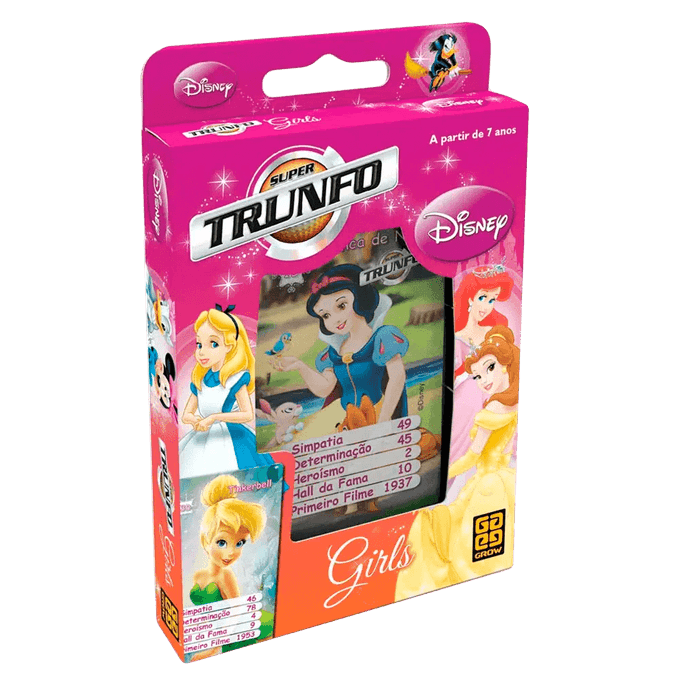 Super Trunfo Girls Disney - GROW