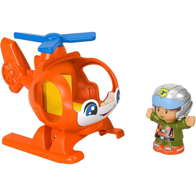Little People - Veículo com Boneco - Helicóptero Gtt72 - FISHER-PRICE