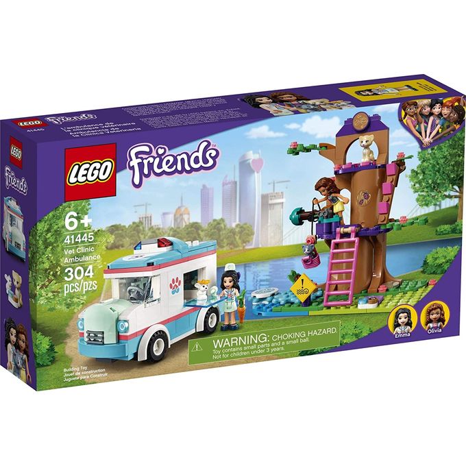 41445 Lego Friends - Ambulância da Clínica Veterinária - LEGO