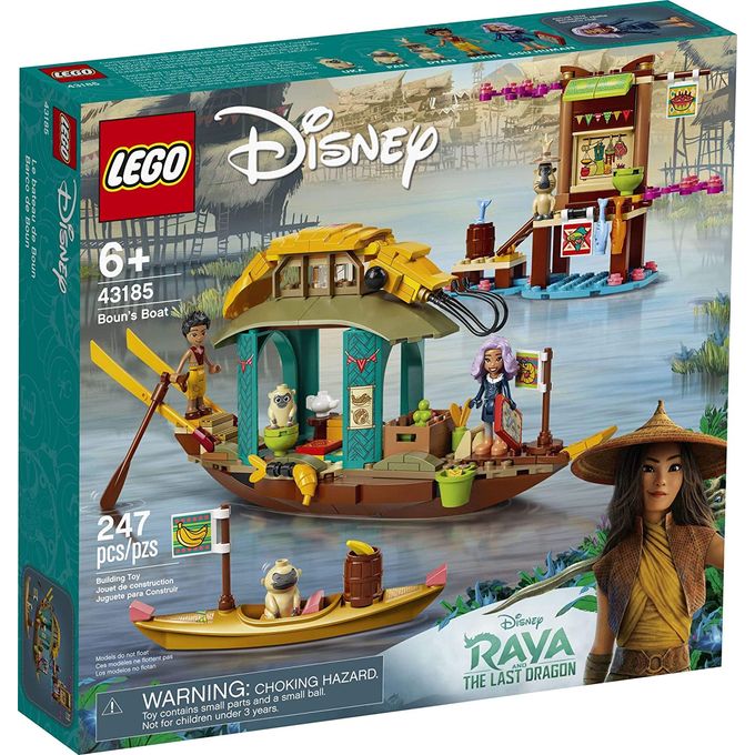 43185 Lego Raya e o Último Dragão - o Barco de Boun - LEGO
