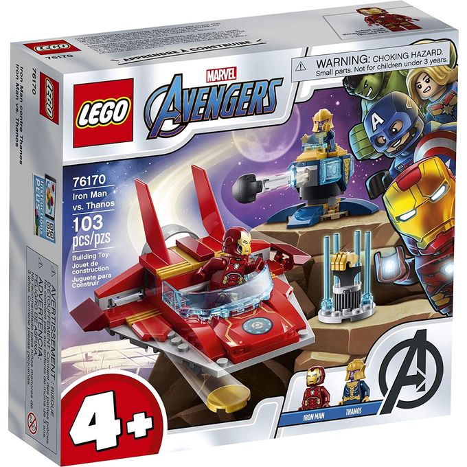 76170 Lego Super Heroes Vingadores - Homem de Ferro Contra Thanos - LEGO