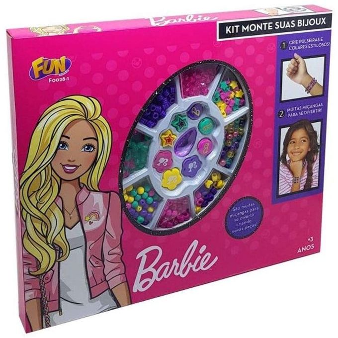 Barbie - Kit Monte Suas Bijoux - Fun - FUN