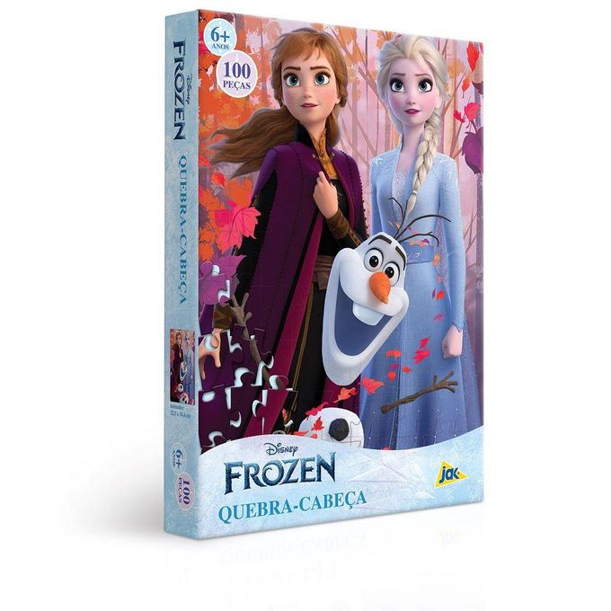 Quebra-Cabeça 100 Peças - Frozen - Toyster - TOYSTER