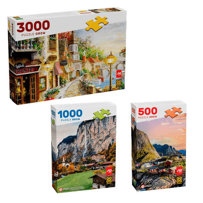 Combo Puzzles Promocional Ref.1 - GROW