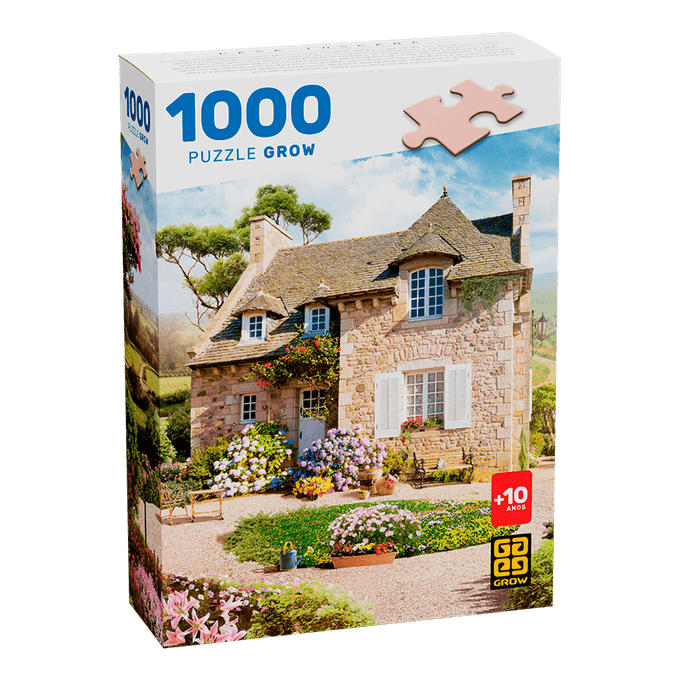 Puzzle 1000 peças Casa Toscana - GROW
