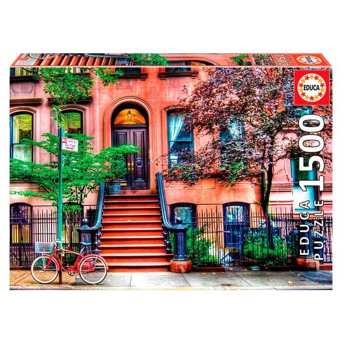 Puzzle 1500 peças Greenwich Nova York - Educa - Importado - GROW
