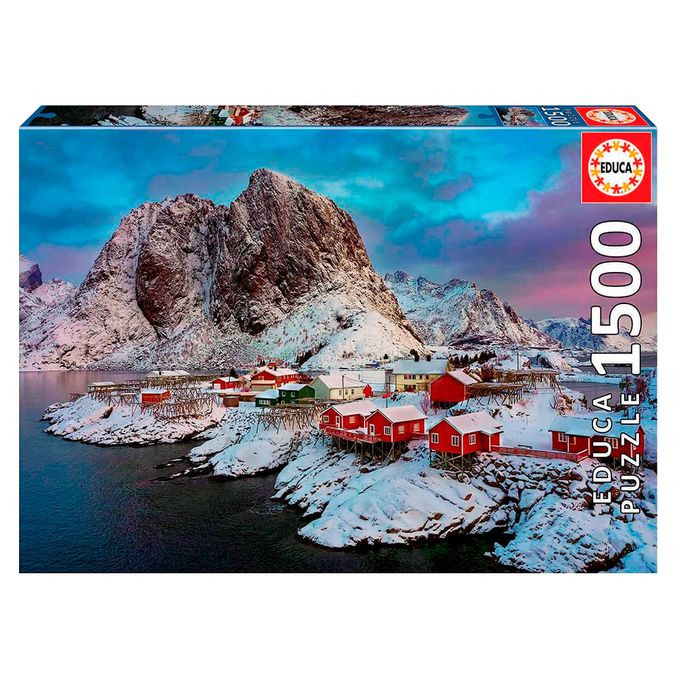 Puzzle 1500 peças Noruega - Educa - Importado - GROW