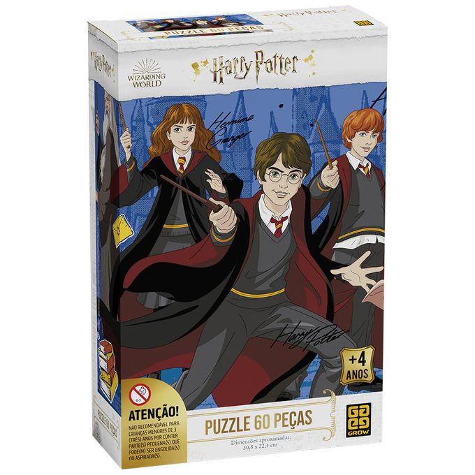 Puzzle 60 peças Harry Potter - GROW