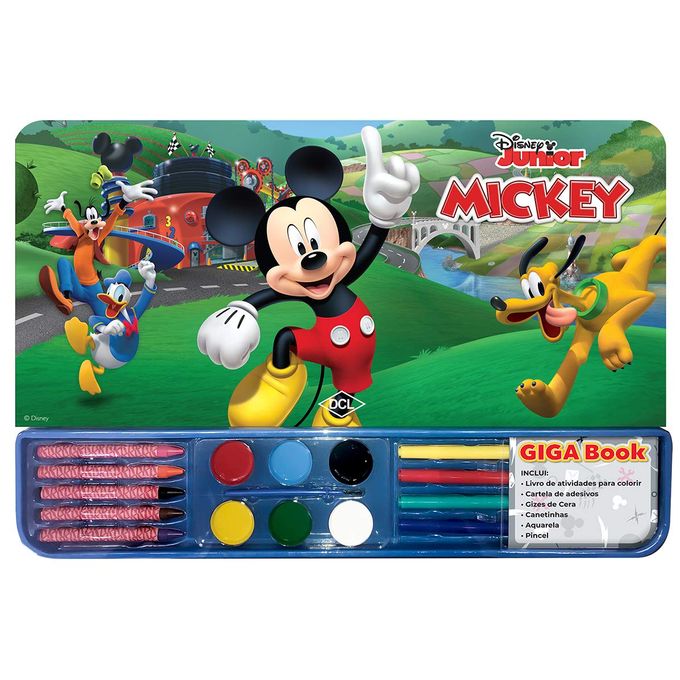 Livro Disney - Giga Book - Mickey Mouse - EDITORA DCL