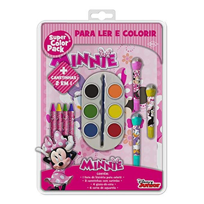 Livro Super Color Pack Disney - Minnie - EDITORA DCL