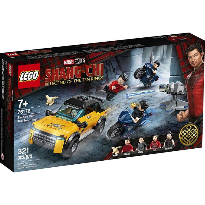 76176 Lego Shang-Chi - Fuja Dos Dez Anéis - LEGO