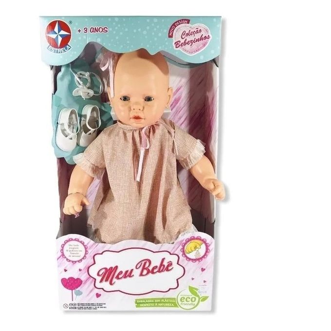 Boneca Meu Bebê Branco - Estrela - ESTRELA