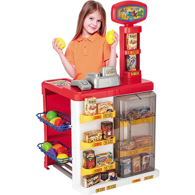 Supermercado Infantil Magic Market - Magic Toys - MAGIC TOYS