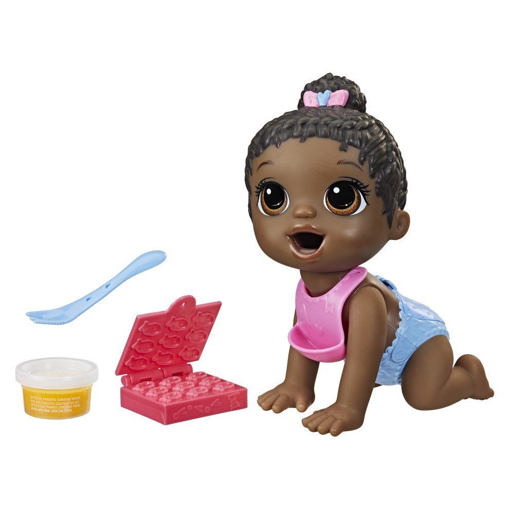 Boneca Baby Alive Hora Da Papinha Lil Snacks Negra F2619 Hasbro Mp Brinquedos Boneca Baby Alive Hora Da Papinha Lil Snacks Negra F2619 Hasbro Mp Brinquedos