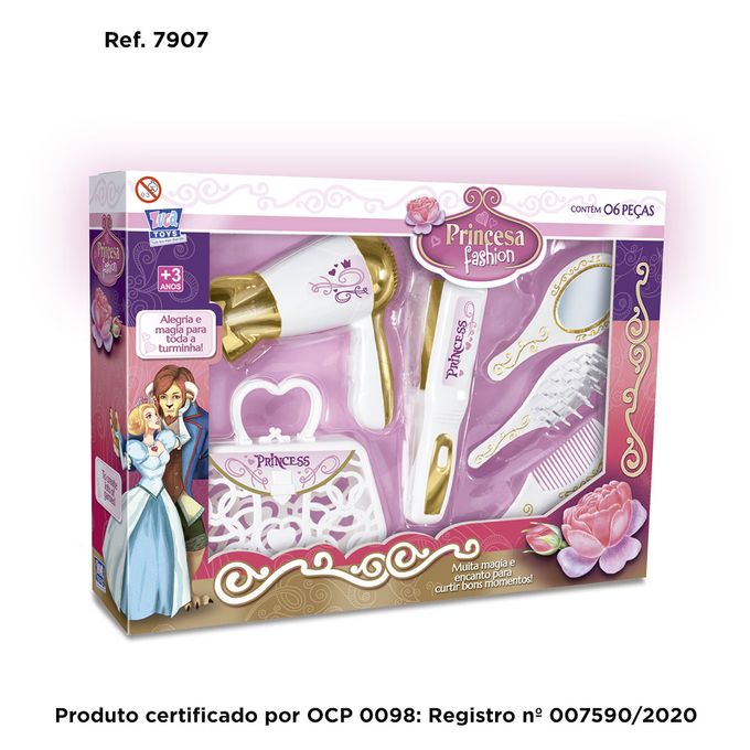 Kit Beleza Princesa Fashion - Zuca Toys - ZUCA TOYS