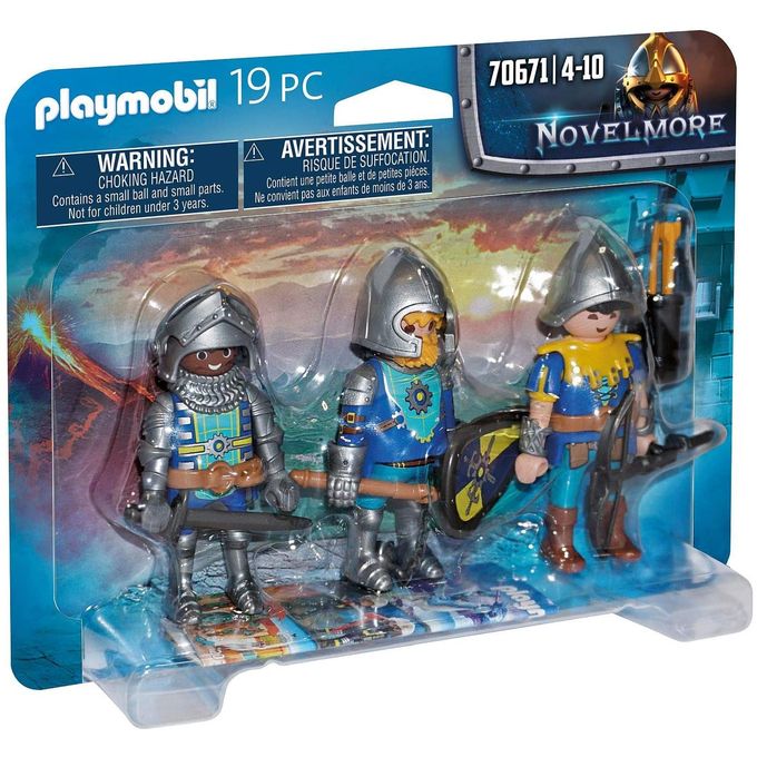 70671 Playmobil - Conjunto de Cavaleiros de Novelmore - PLAYMOBIL