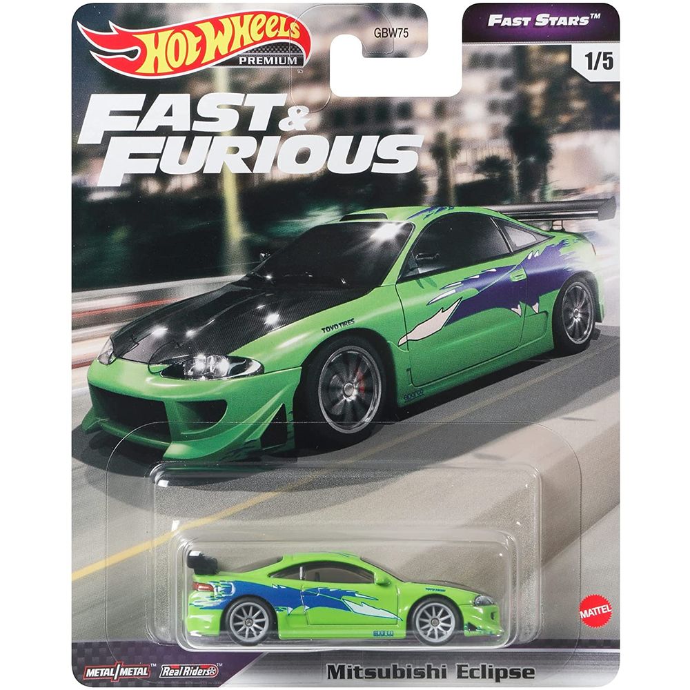 Hot Wheels - Carrinhos Velozes e Furiosos - Mitsubishi Eclipse Grl73 ...