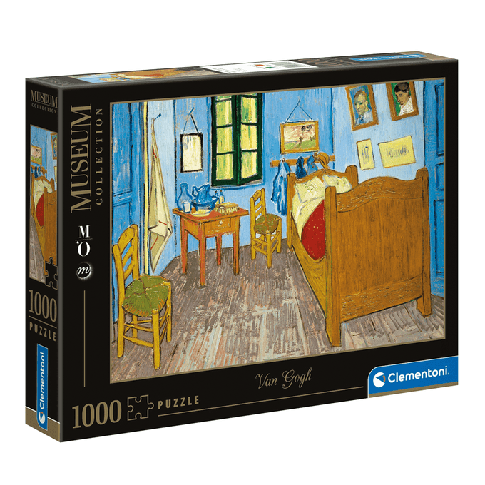 Puzzle 1000 Peas Van Gogh - Quarto em Arles - Clementoni - Importado - GROW