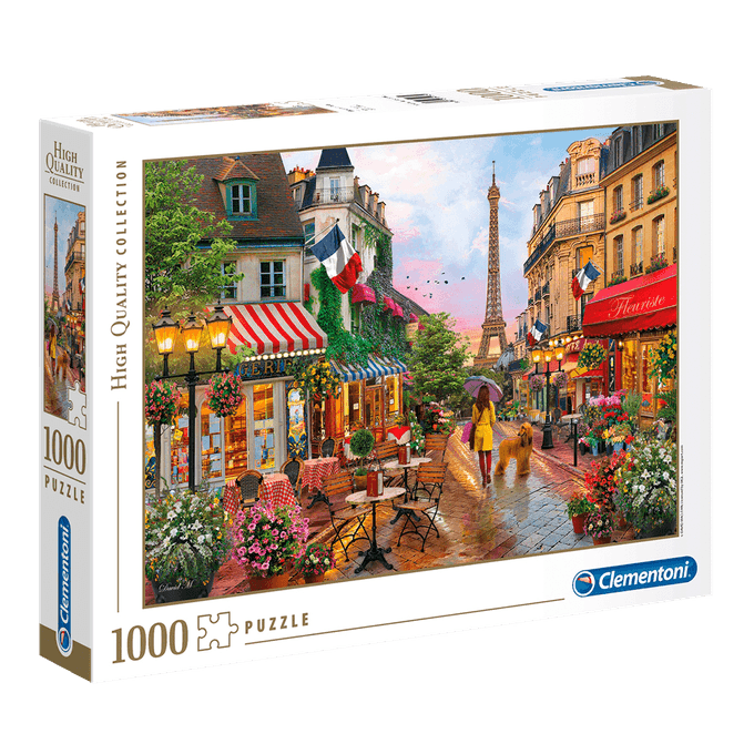 Puzzle 1000 Peças Primavera em Paris - Clementoni - Imp - GROW