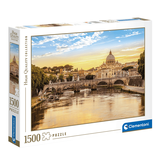 Puzzle 1500 peças Roma - Clementoni - Importado - GROW