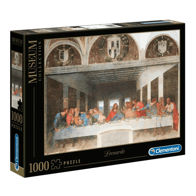 Puzzle 1000 Peças Leonardo - A Última Ceia - Clementoni - Importado - GROW