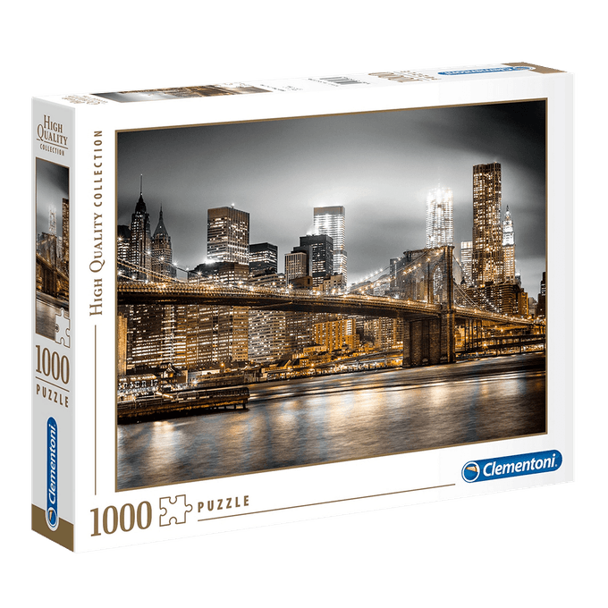 Puzzle 1000 Peças New York Skyline - Clementoni - Importado - GROW