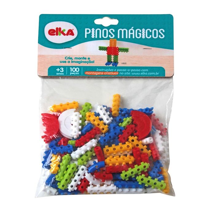 Pinos Mgicos - Saco com 100 Peas - ELKA