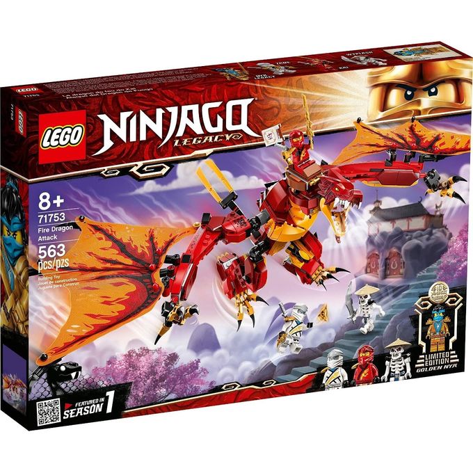 71753 Lego Ninjago - Ataque do Drago do Fogo - LEGO