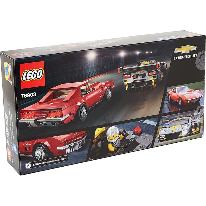 76903 Lego Speed Champions - Chevrolet Corvette C8.R Race Car e 1968