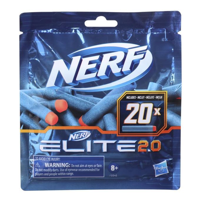 Nerf - Refil Elite 2.0 Pack com 20 Dardos - Hasbro - HASBRO