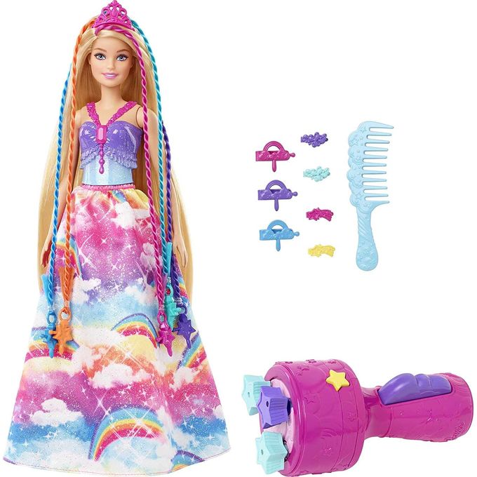 Barbie Dreamtopia - Princesa Tranças Mágicas Gtg00 - MATTEL