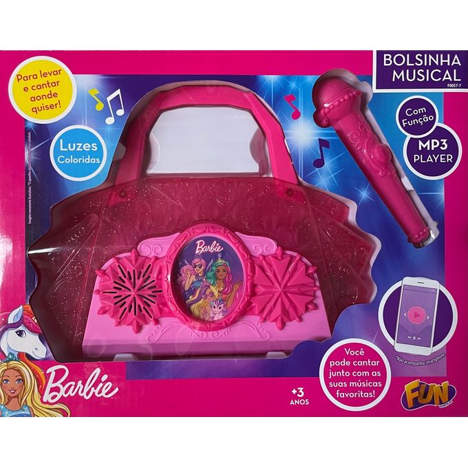 Barbie Dreamtopia - Bolsinha Musical com Funao Mp3 - Fun - FUN
