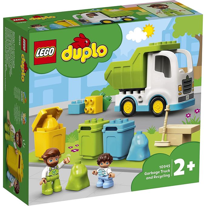 10945 Lego Duplo - Caminhão do Lixo e Reciclagem - LEGO