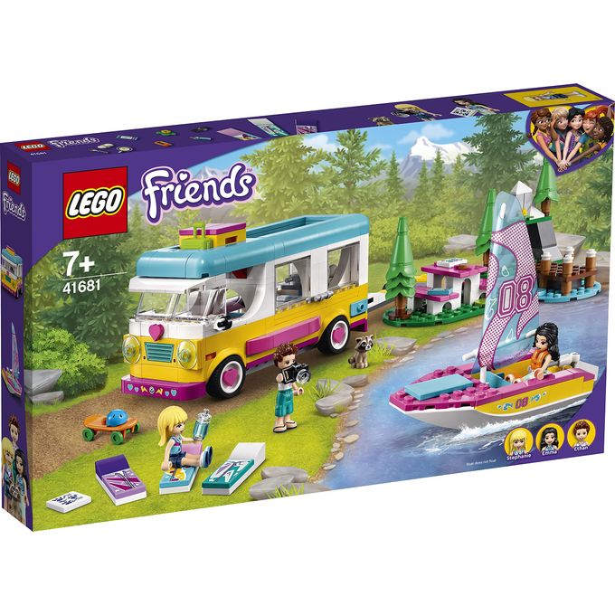 41681 Lego Friends - Trailer e Barco a Vela Na Floresta - LEGO