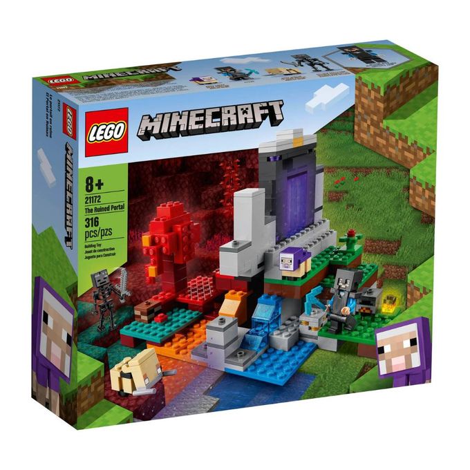 21172 Lego Minecraft - o Portal em Ruínas - LEGO