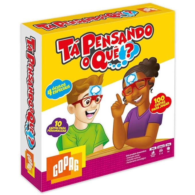 Jogo Tá Pensando o Quê - Copag - COPAG