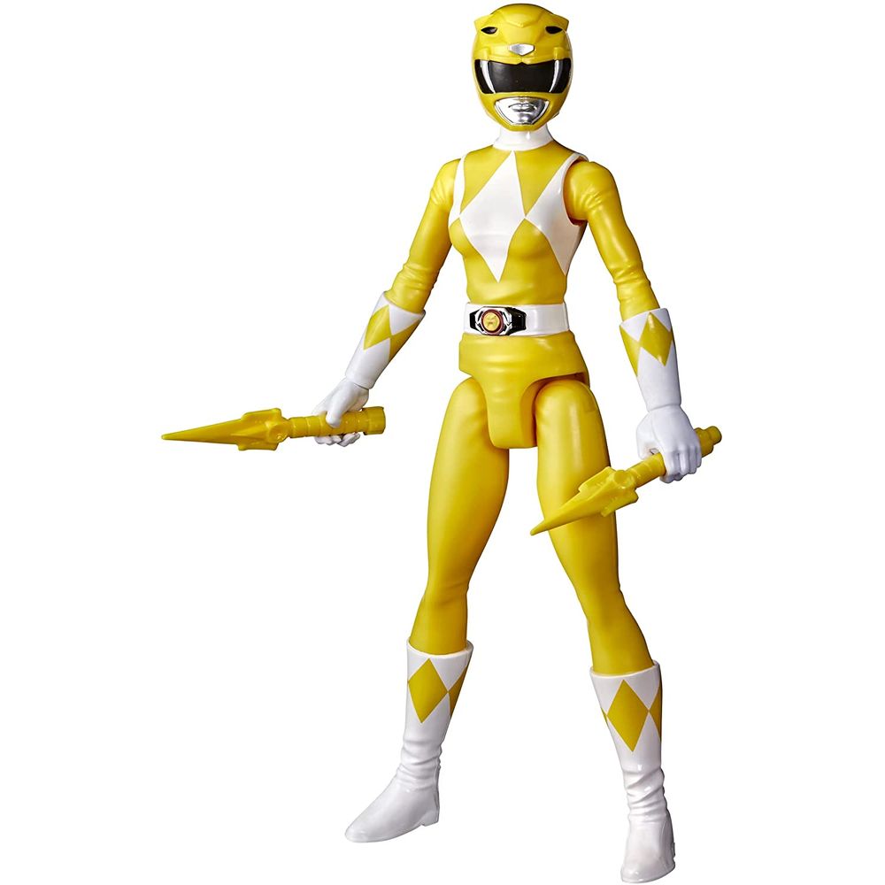 Power Rangers - Mighty Morphin - Amarelo - Yellow Ranger F0537 - MP ...